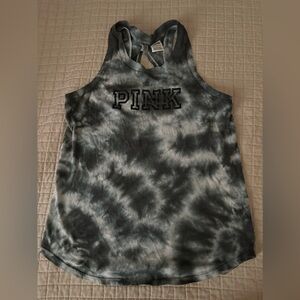 Pink tie-dye tank size XS